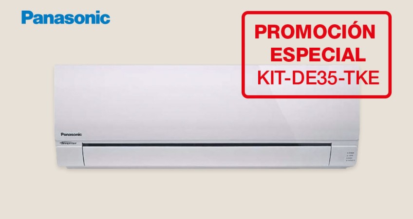 Promoción especial: KIT-DE35-TKE de Panasonic a un precio inmejorable