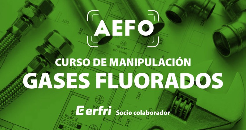 Abierta la matrícula de los Cursos de Manipulación de Gases Fluorados de AEFO