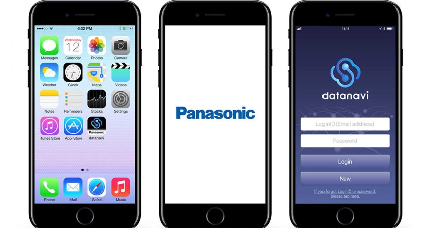Panasonic Datanavi, app para usuarios y mantenimiento