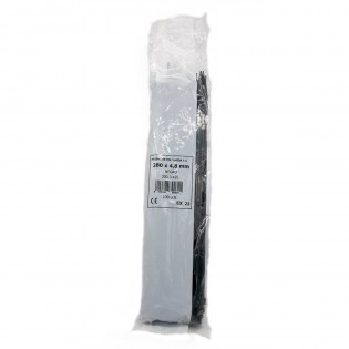 Brida 280 x 4,8 mm negra -...