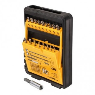 Juego DEWALT de 36 piezas...