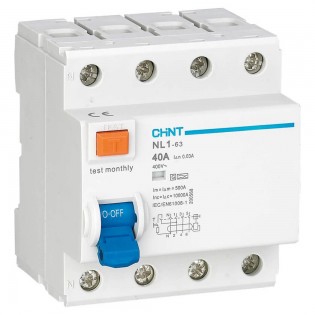 Diferencial Chint, 40A Tipo...