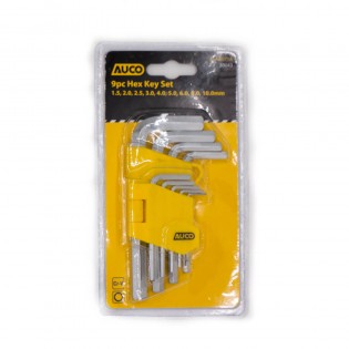 Juego llaves Allen - 9 pz