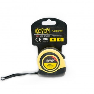 Flexómetro 3 m x 16 mm...