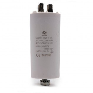 Condensador permanente 40...