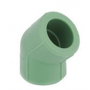 Codo 45° PPR D. 40 mm