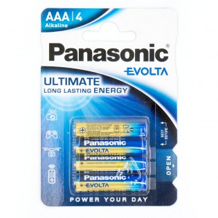 Pilas alcalinas Panasonic...