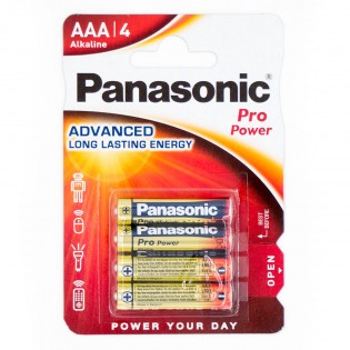 Pilas alcalinas Panasonic...