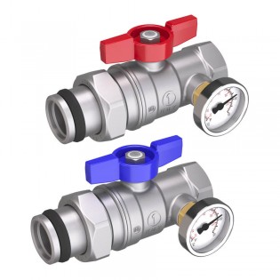 Kit válvula con termómetro...