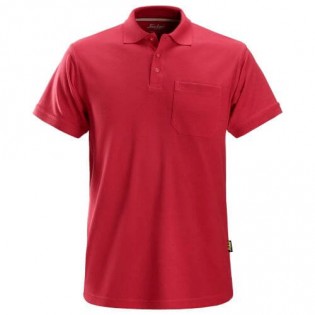 2708 Polo Rojo intenso Talla L