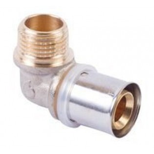 Codo multicapa rosca macho...