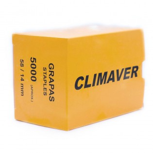 Caja de grapas Climaver 58/14