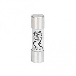 Fusible Cilíndrico DC Curva...