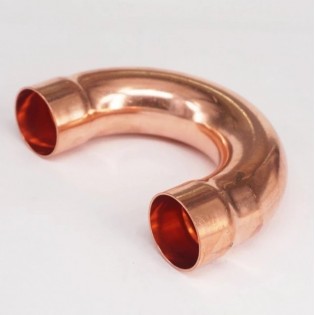 Curva cobre 180 H-H 3/4