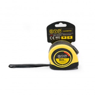 Flexómetro 8 m x 25 mm...