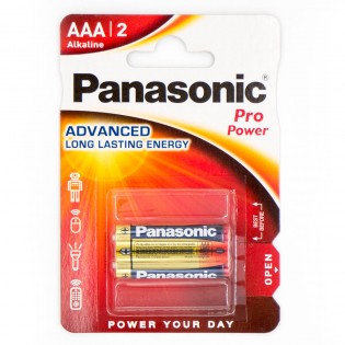 Pilas alcalinas Panasonic...