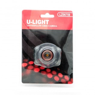 Linterna frontal 1 led