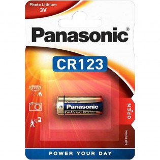 Pila Panasonic CR123 3 V