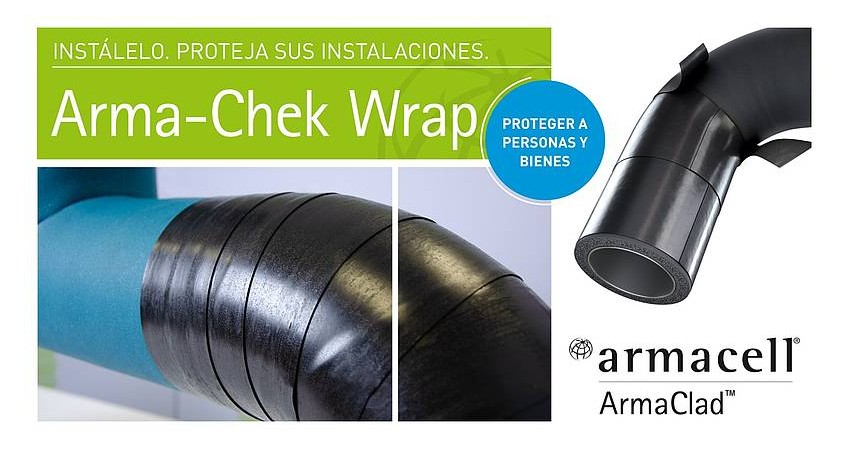 Revestimiento autosoldable de Armacell: Arma-Chek® Wrap