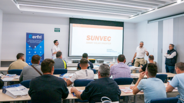 Jornada Técnico-Comercial sobre Inversores y Bombeo Solar en Erfri con Sunvec