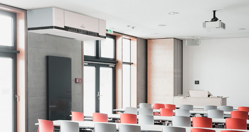 PURECLASS: Solución avanzada para aire limpio en colegios y oficinas