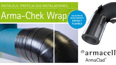 Arma-Chek Wrap: el revestimiento flexible que revoluciona la protección del aislamiento técnico
