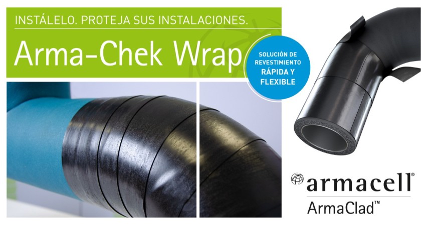 Arma-Chek Wrap: el revestimiento flexible que revoluciona la protección del aislamiento técnico