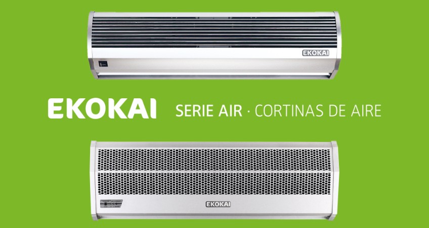 Cortinas de aire Ekokai: ahorro y confort