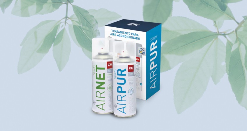 Airpur y Airnet de CH Quimica: aliados esenciales para un aire acondicionado limpio y sin olores