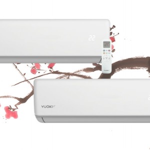 Multisplit 2x1 de Yuoki: climatiza dos espacios con ahorro y estilo