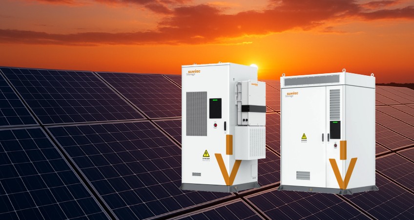 SUNVEC Storage H: almacenamiento de energía robusto, económico e inteligente