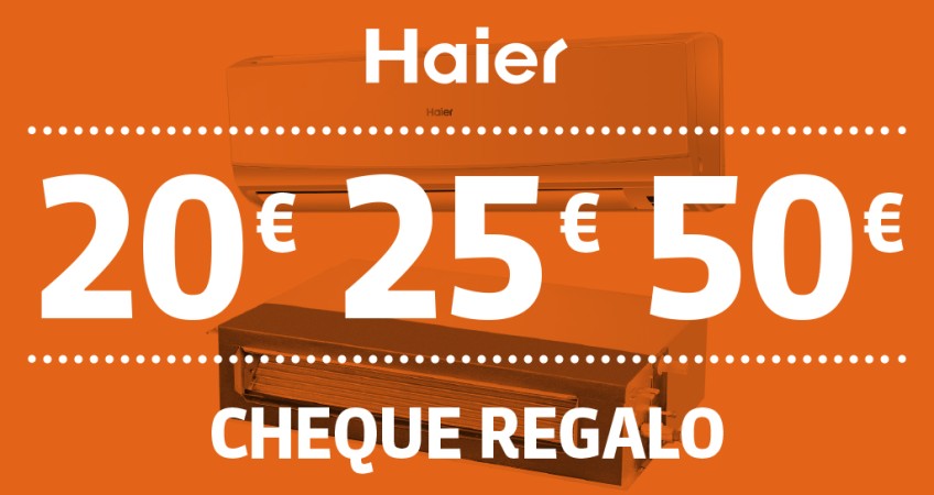 Consigue hasta 50€ de ayuda de instalación con Erfri y Haier