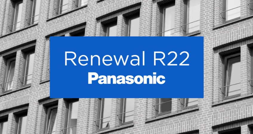 Renueva un sistema VRF utilizando las viejas tuberías R22 con Panasonic