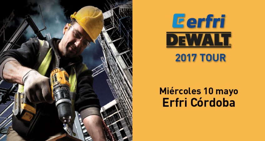 El Tour DeWalt llega a Córdoba el 10 de mayo