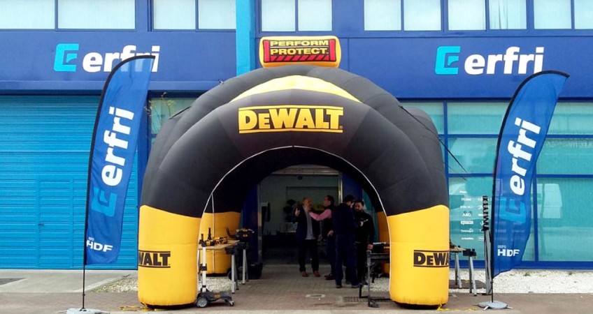 Balance positivo del Erfri Tour DeWalt