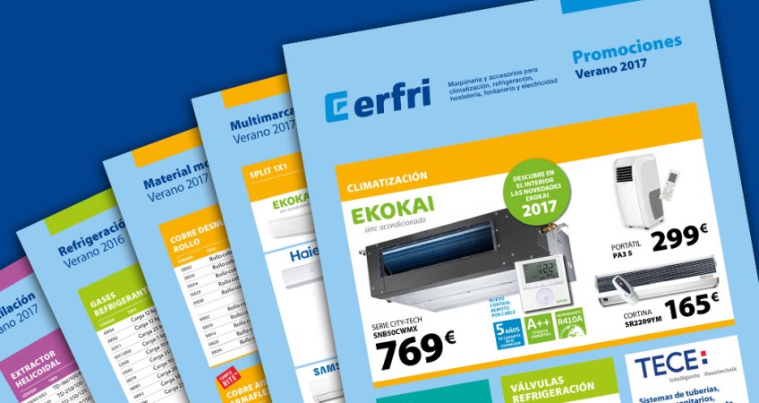 Ofertas campaña de verano de Erfri