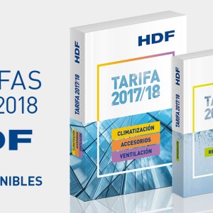 Ya están disponibles las tarifas de HDF 2017/18