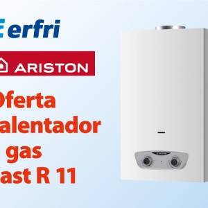 Oferta calentador a gas Ariston Fast R 11