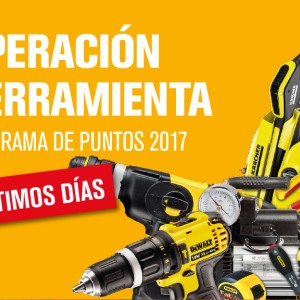 Últimos días para conseguir Erfripuntos de Operación Herramienta