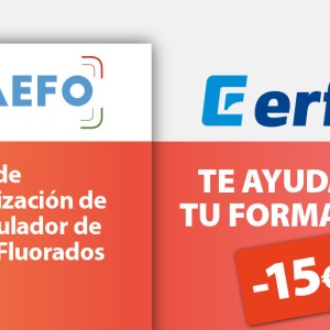 Erfri te ayuda en tu formación: curso AEFO de actualización de manipulador de gases fluorados