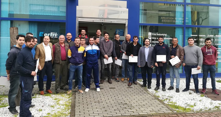 Últimas acciones formativas: curso Climaver en Algeciras y curso Fujitsu en Sevilla