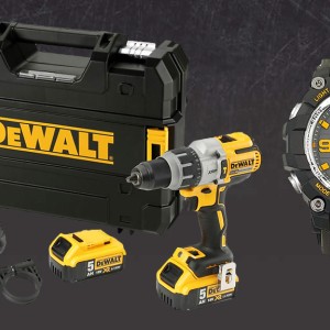 Oferta DeWalt: un taladro más otra herramienta y reloj de regalo