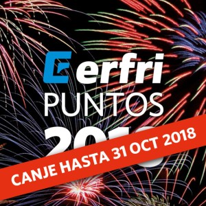 Es hora de canjear tus Erfripuntos