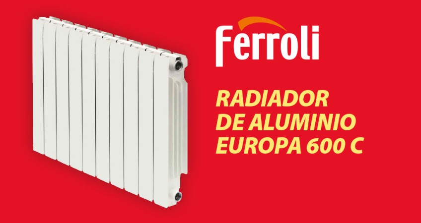 Radiador de aluminio Europa 600C a precio mínimo