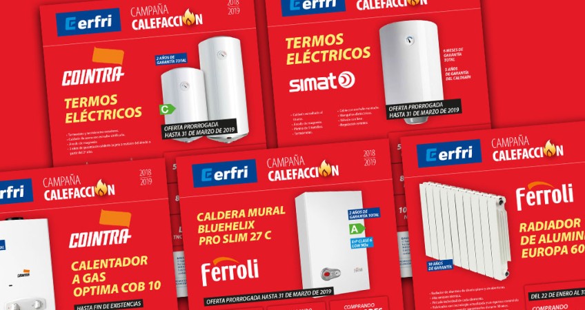 Sigue aprovechando las ofertas de calefacción