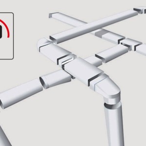Conductos termoplásticos para ventilación de S&P