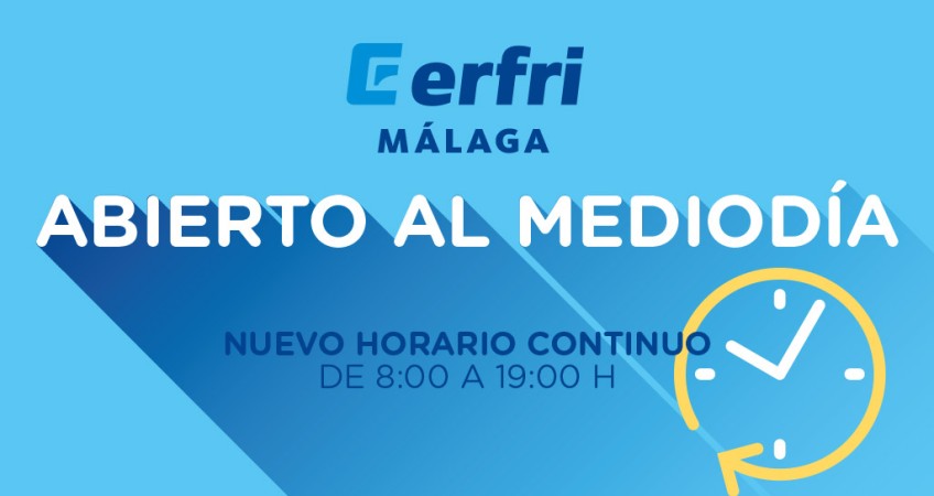 Nuevo horario continuo en nuestra tienda de Málaga