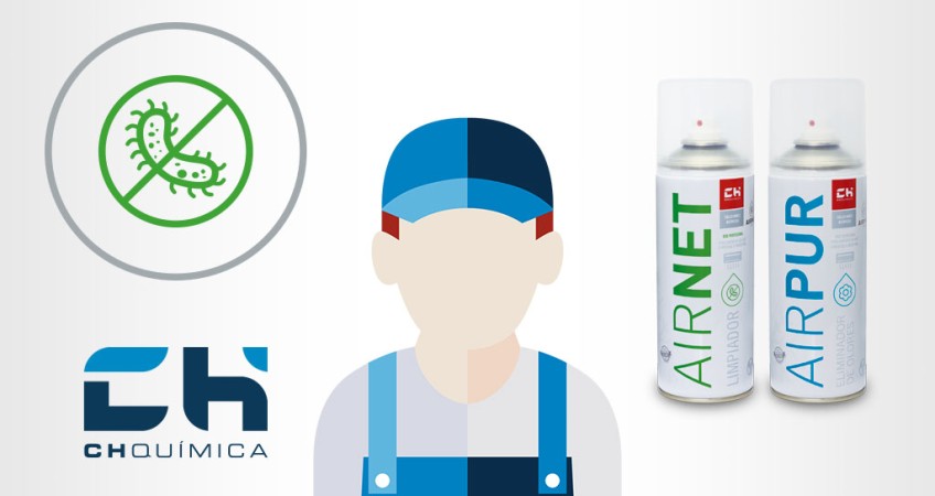 Aire acondicionado sin hongos ni bacterias con Airnet y Airpur