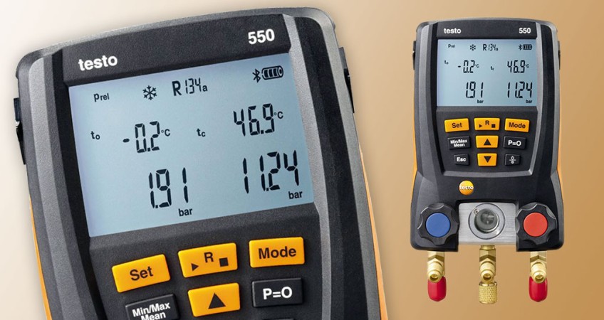 Analizador digital Testo 550: aprovecha la tecnología