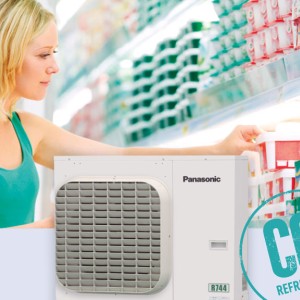 Solución de CO₂ natural de Panasonic para la refrigeración comercial